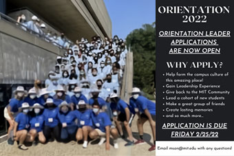 Orientation Leader and Associate Advisor Applications Now Open