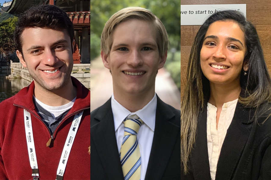 Three MIT students selected as inaugural MIT-Pillar AI Collective Fellows